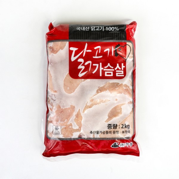 [국내산]닭가슴살 2kg*6팩